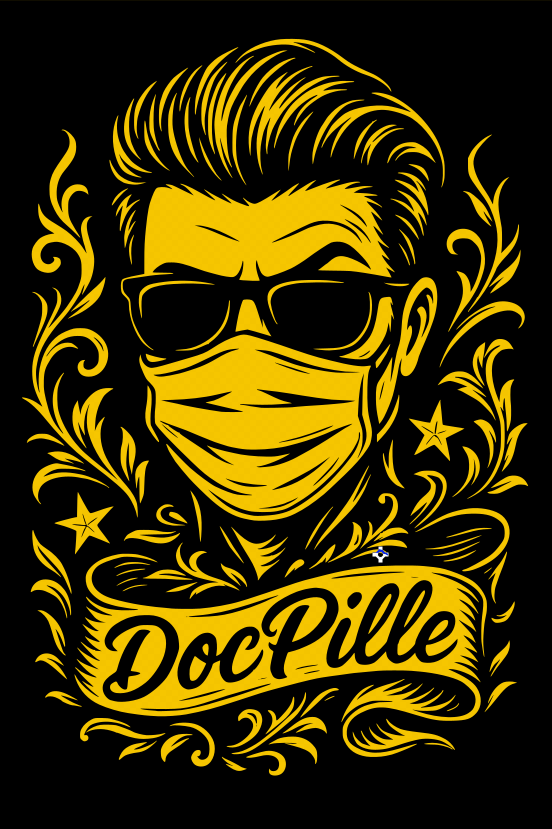 Sticker "DocPille - Tattoostyle"