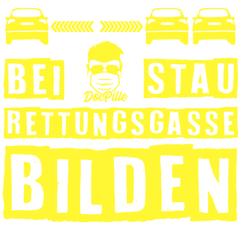 Aufkleber "Rettungsgasse"