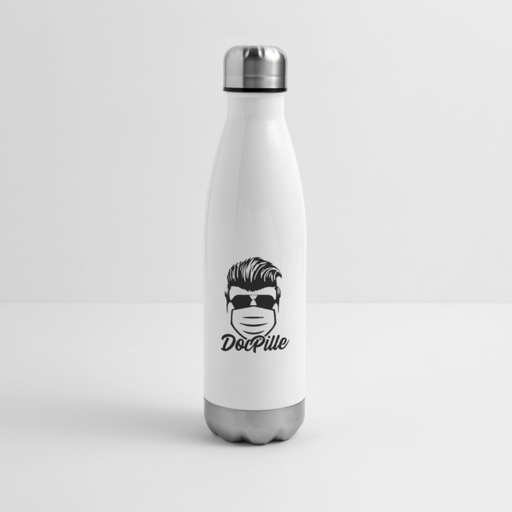 Insulated Water Bottle - white