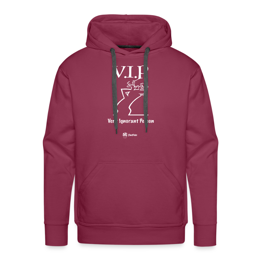 Herren Hoodie - bordeaux