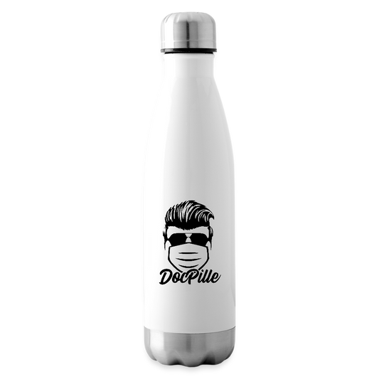 Insulated Water Bottle - white