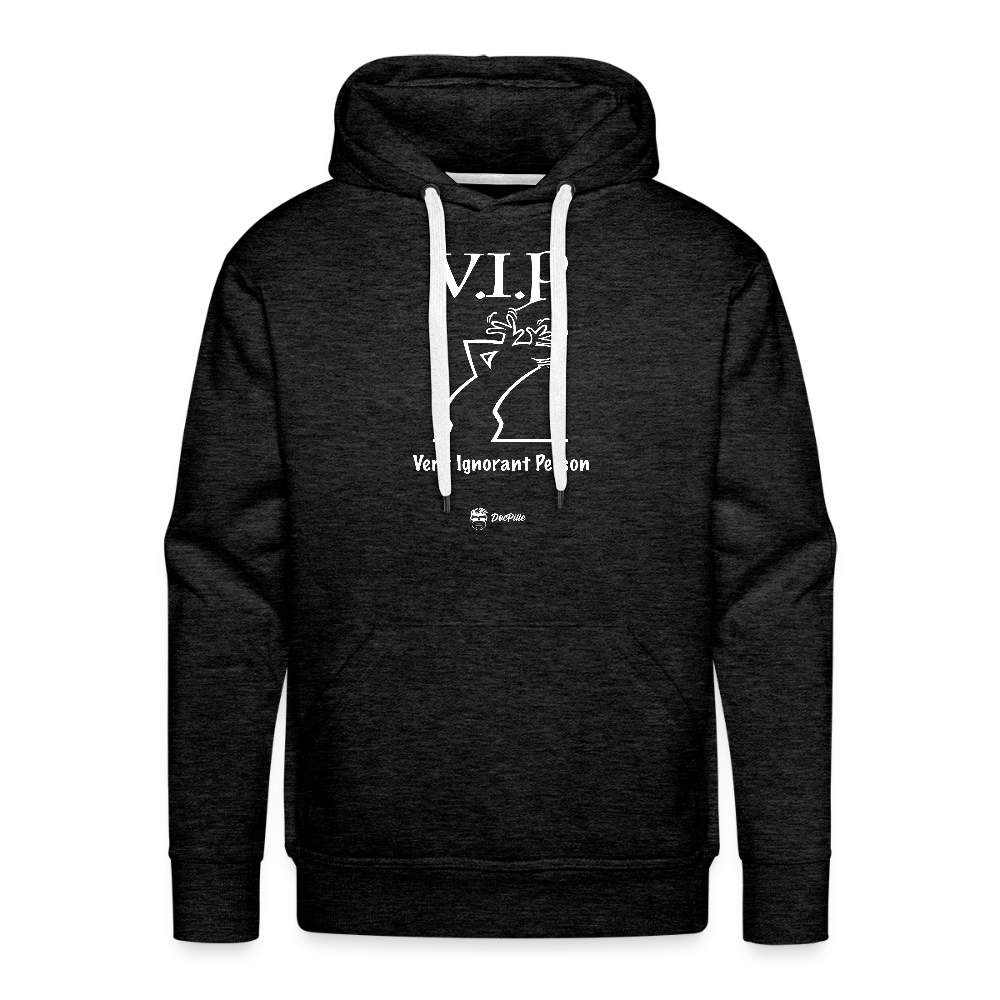 Herren Hoodie - charcoal grey