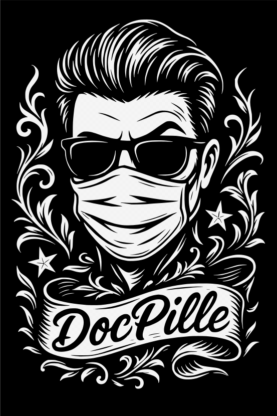 Sticker "DocPille - Tattoostyle"