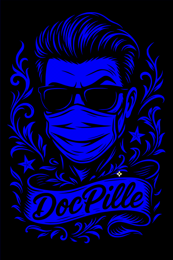 Sticker "DocPille - Tattoostyle"
