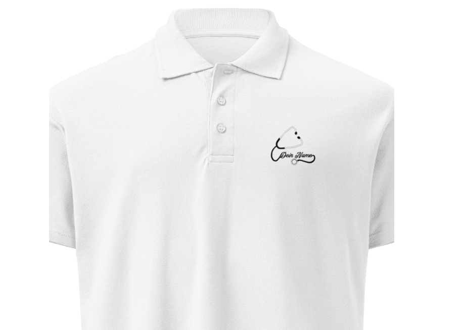 Damen Poloshirt "Pflege" - Personalisiert