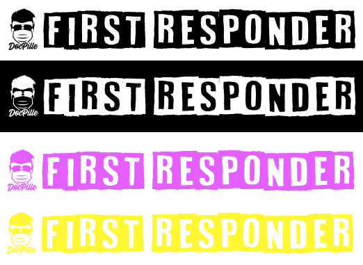 Aufkleber "First Responder"