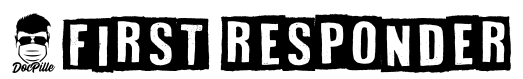 Aufkleber "First Responder"